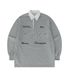 Aesthetic Collar Rugby Shirts Gray
