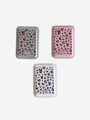 drawing leopard magsafe wallet (3 colors) 맥세이프 카드 지갑