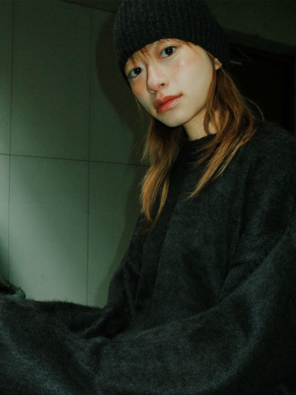 토우토우 아카이브(TOWTOW ARCHIVE) 코지 비니 블랙