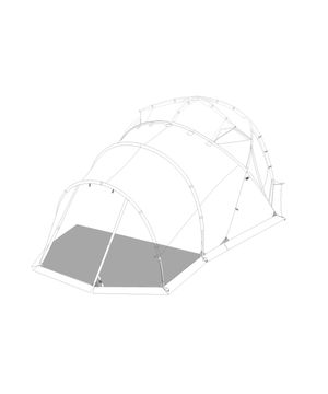 노나돔 4.0 베드룸 풋프린트 - 블랙 / 12964