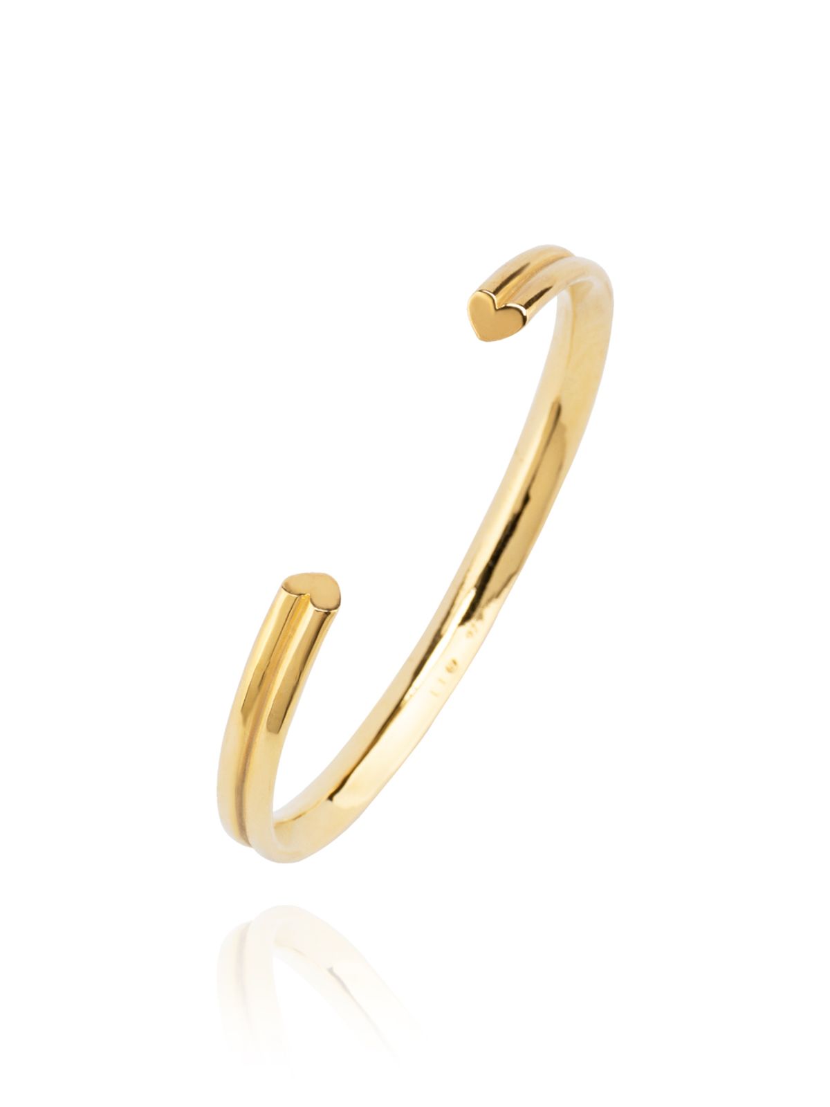 링키래버토리(LINKY LABORATORY) Apple Heart Bangle B_(Gold)