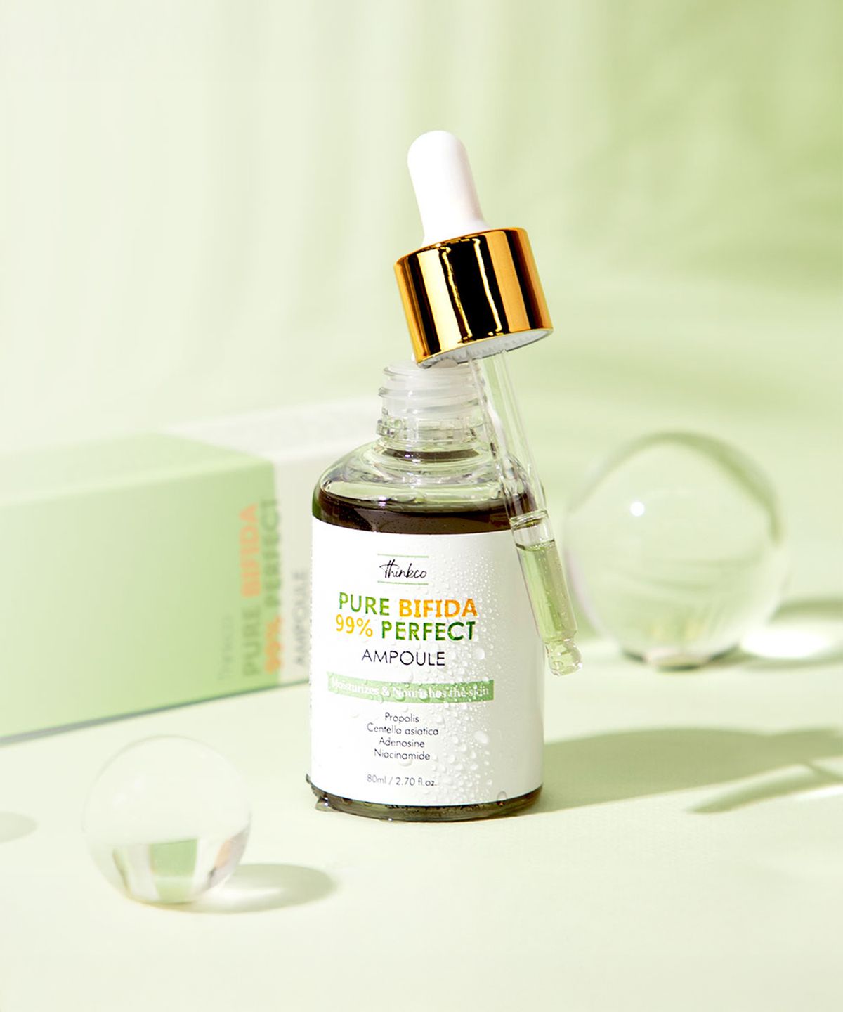 띵코(THINKCO) 띵코 퓨어 비피다 99% 퍼펙트 앰플 80ml
