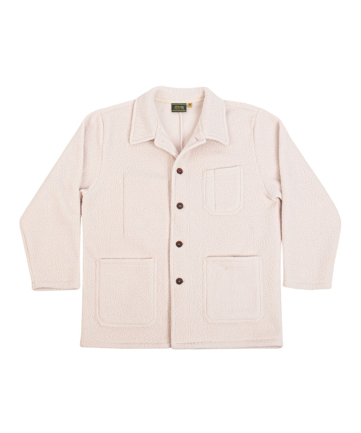 세러데이 레저 클럽(SATURDAY LEISURE CLUB) Leisure Fleece Work Jacket(Unisex) - Ivory