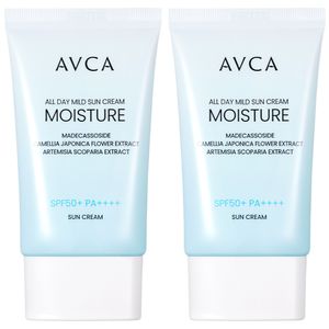 올데이 저자극 모이스춰 선크림 SPF50+ PA++++ 35ml 2개