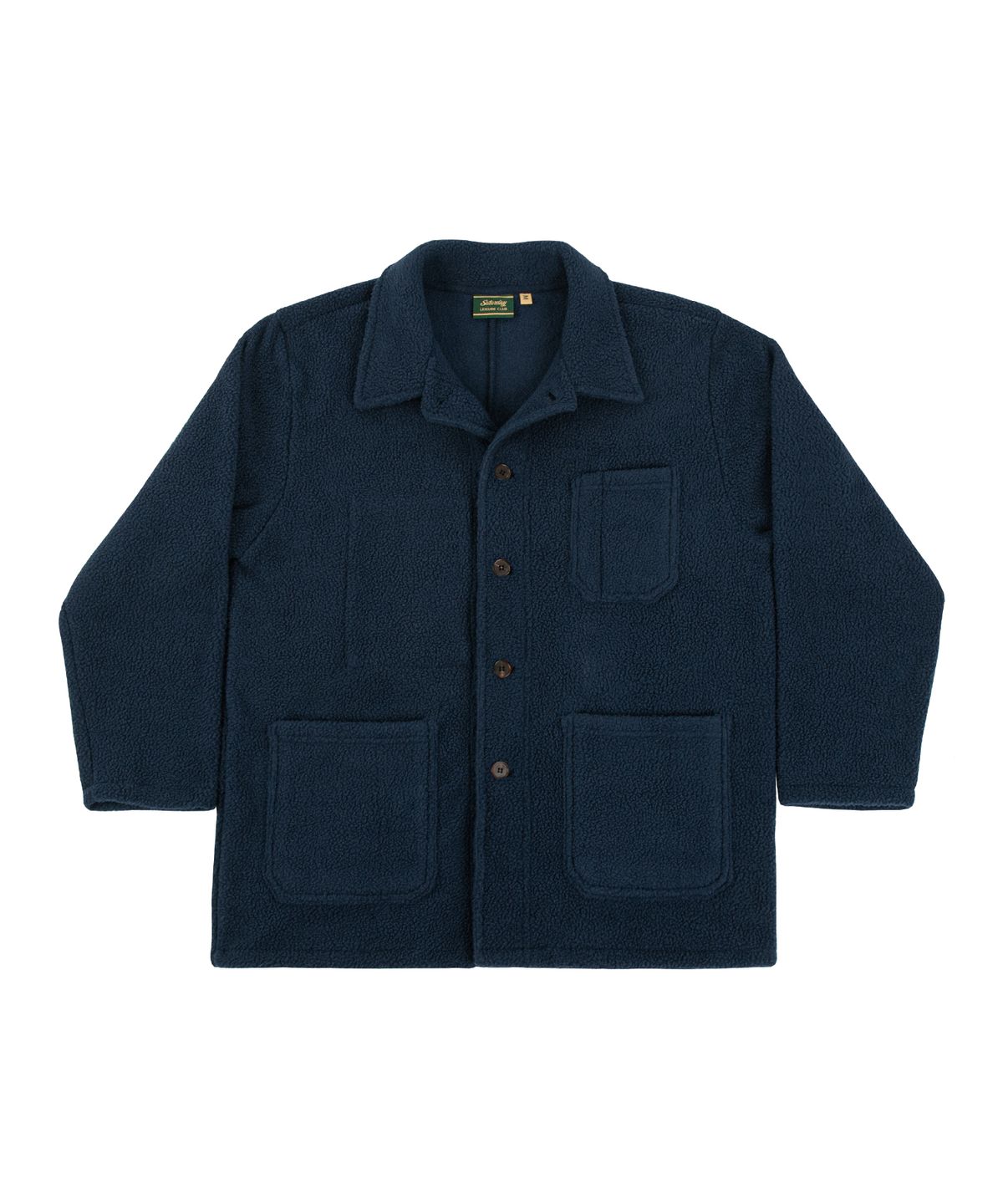 세러데이 레저 클럽(SATURDAY LEISURE CLUB) Leisure Fleece Work Jacket(Unisex) - Navy