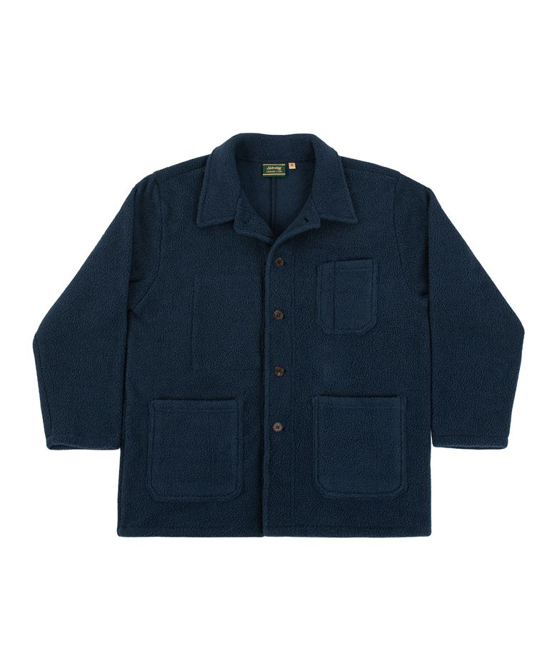 Leisure Fleece Work Jacket(Unisex) - Navy