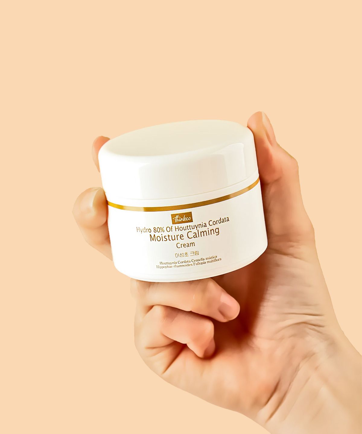 띵코(THINKCO) 띵코 하이드로 80% 어성초 수분 진정 크림 50ml