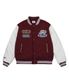 [UNISEX]OF 베어 바시티 자켓_버건디