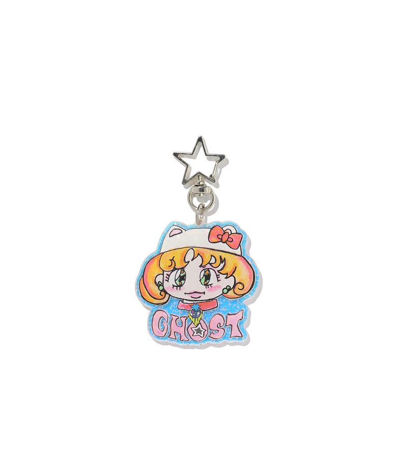 [X SOULPUSSSY CAT]GHOSTSOULGIRL ACRYLIC CAT KEY CHAIN_MIX(NG2EFUAB90D)