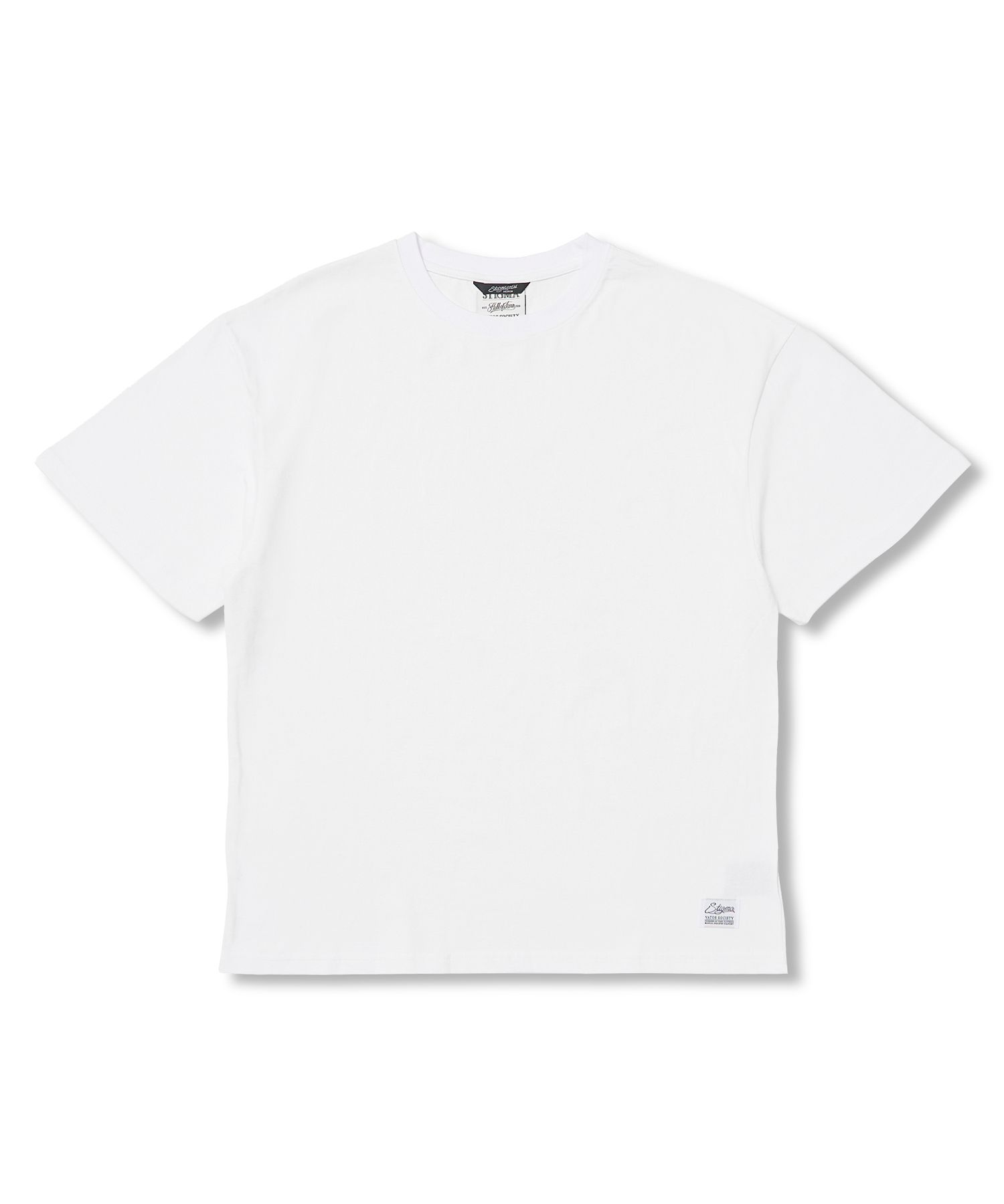 [ STIGMA ]★25SS★Nonessntial Semi-oversized T-shirts MUSINSA | STIGMA Nonessntial Semi-oversized T-shirts White