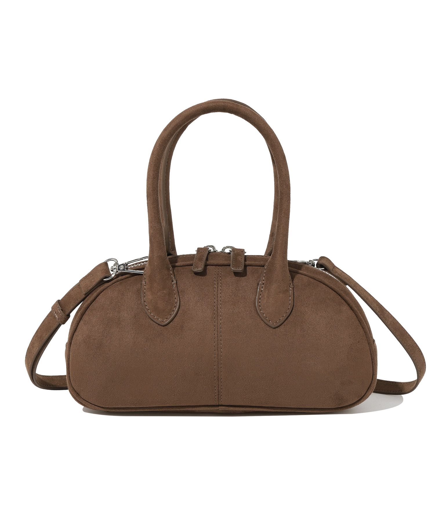 [COVERNAT]★CLOVER HEART CLASSIC SUEDE TOTE BAG MUSINSA | COVERNAT WOMAN Cloverheart Classic Suede Tote Bag