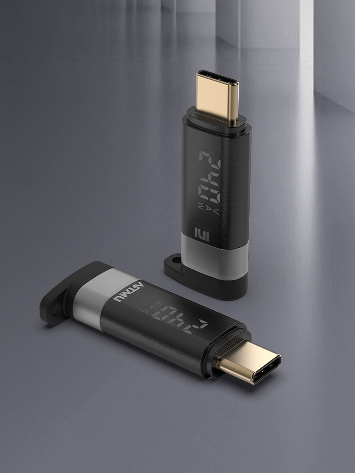 아트뮤(ARTMU) USB4 C타입 100W 240W 5A 듀얼 LED 디스플레이 젠더