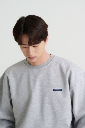 [기모/논기모] 크레드 스퀘어 맨투맨