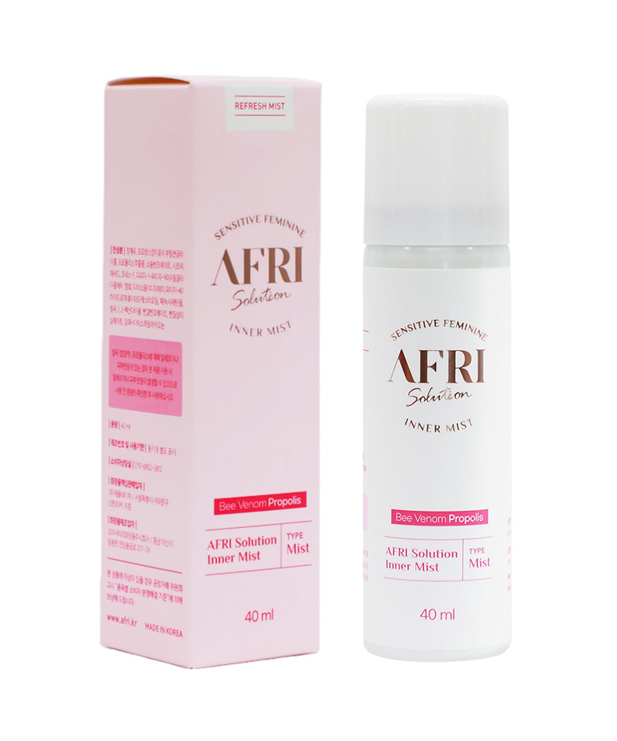 애프리솔루션(AFRISOLUTION) 애프리이너미스트 여성청결제 40ml