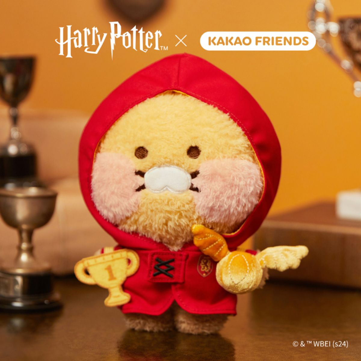 카카오프렌즈(KAKAO FRIENDS) 해리 포터X카카오프렌즈 포슬인형 코스튬_퀴디치SET