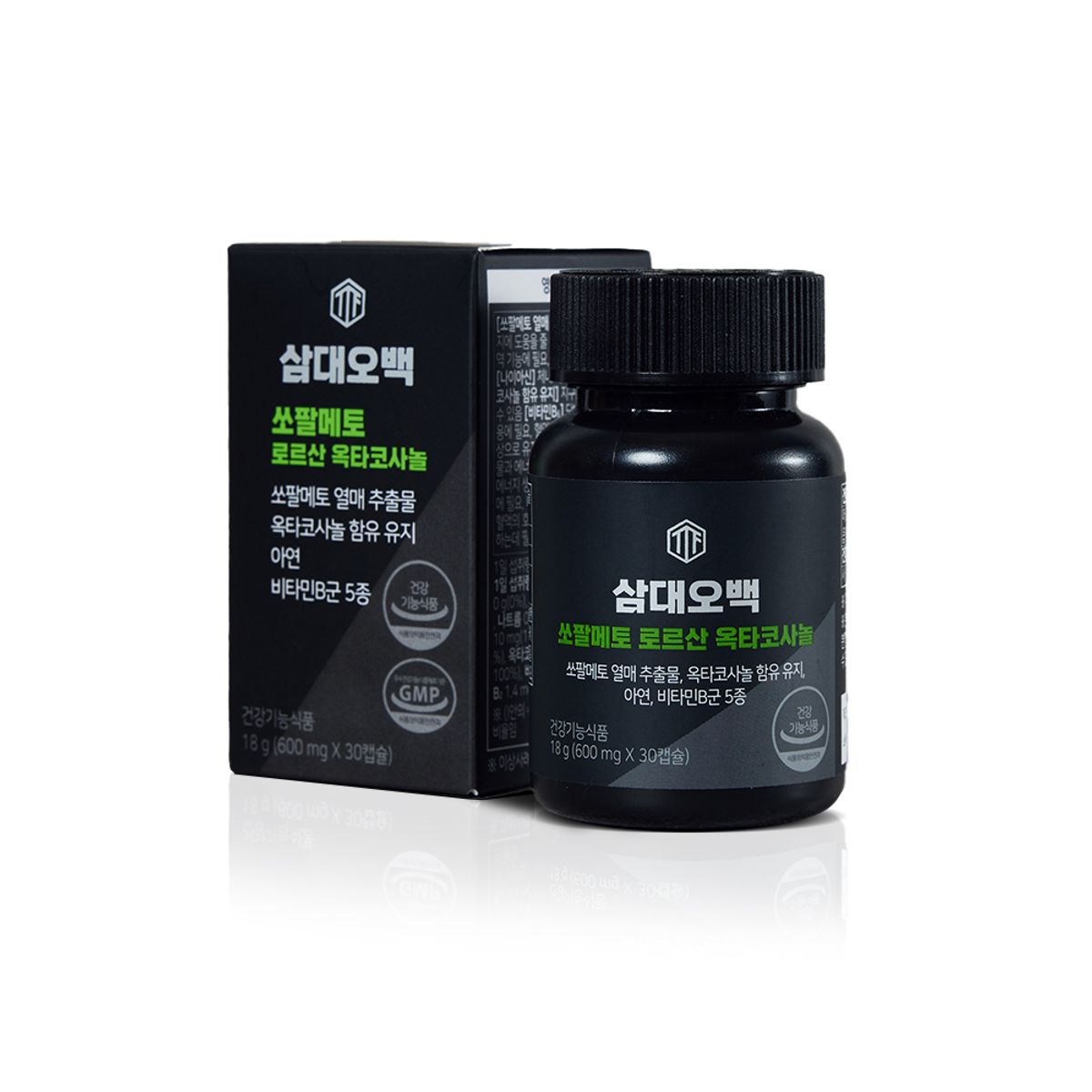 삼대오백(SAMDAE500) 쏘팔메토 로르산 옥타코사놀 600mg x 30캡슐