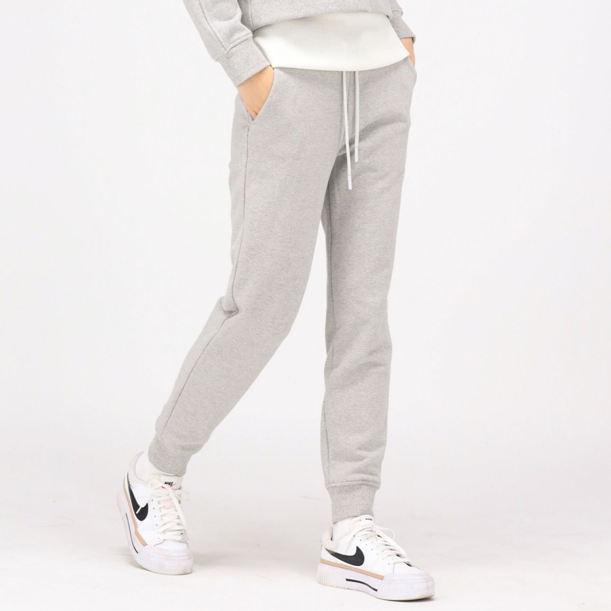 아쿠드(ACUD) (기모) Slim Sweat Jogger Pants _Grey
