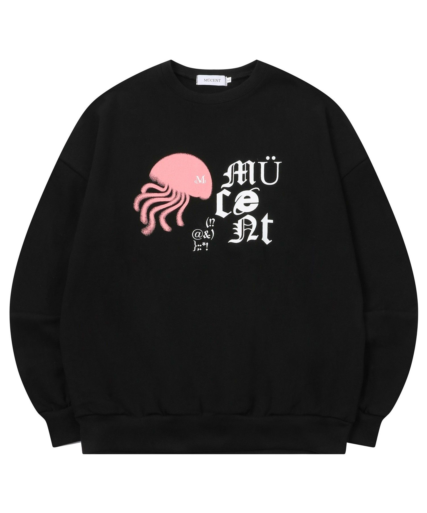 ★MUCENT★ Jellyfish Signature Man to Man Unisex MUSINSA | MUCENT Jellyfish Signature Man to Man (Unisex)