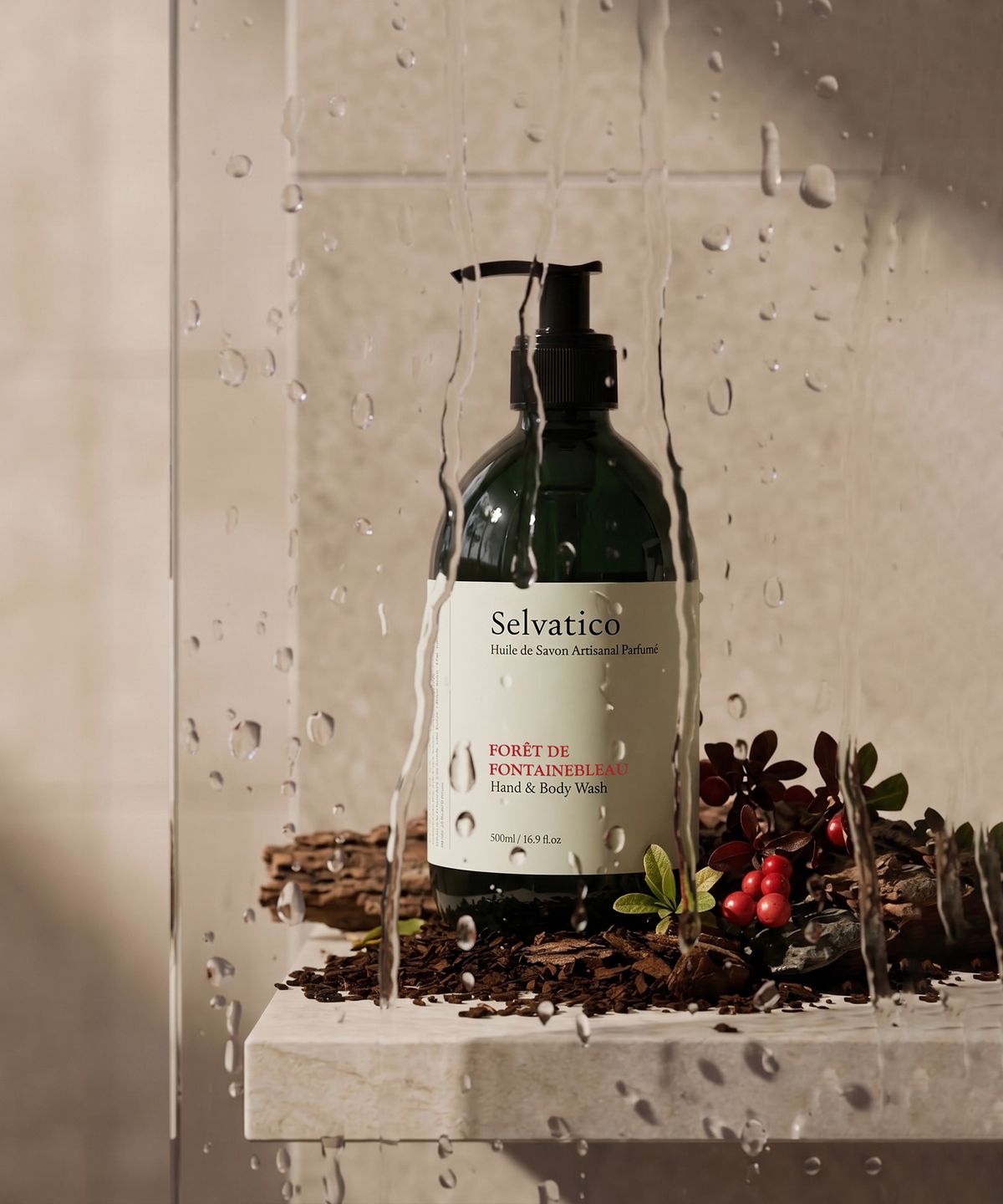 셀바티코(SELVATICO) 퍼퓸드 핸드&바디 워시_포레 드 퐁텐블로 500ml