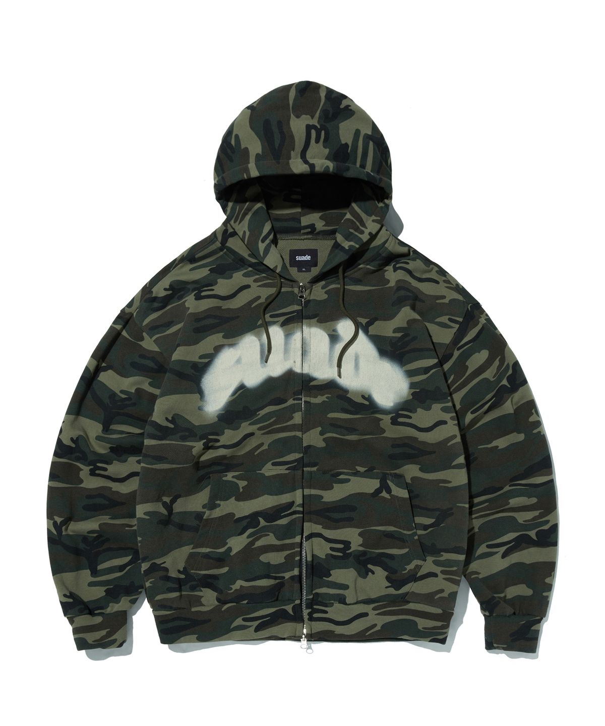 스웨이드(SUADE) FIRE SUADE HOOD ZIP UP [CAMO]
