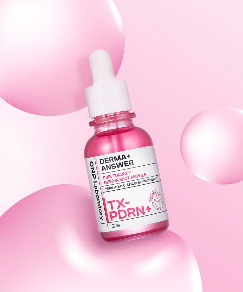 [차앤박] 더마앤서 핑크토닝 딥인샷 앰플 30ml