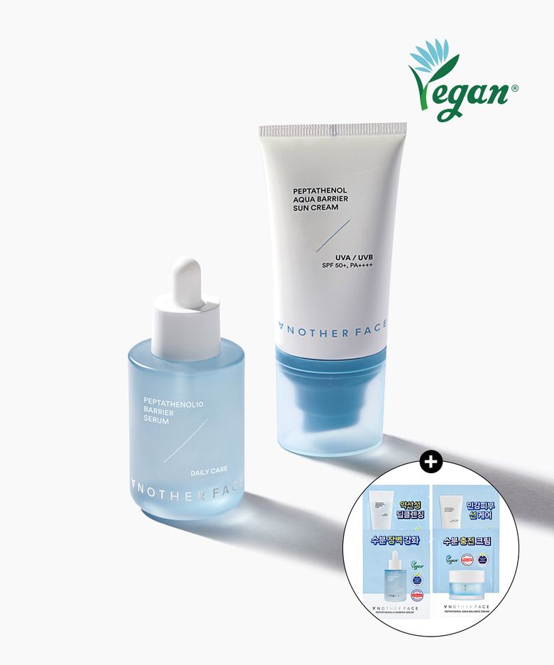 펩타테놀10 베리어 세럼 40ml+선크림 50ml (+샘플키트 증정)