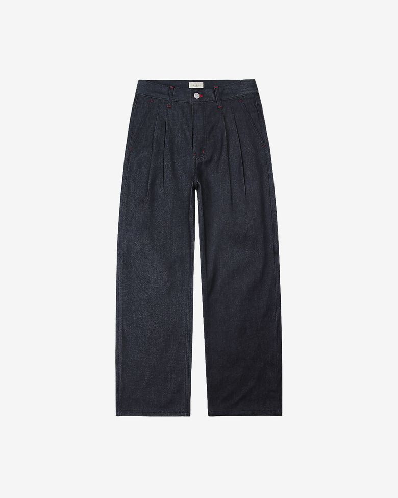 570 Wide Denim Trousers (Blue)