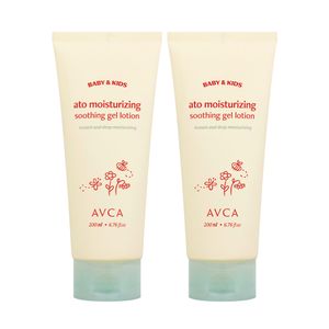베이비 앤 키즈 아토 수분강화 수딩젤 로션 200ml 2개