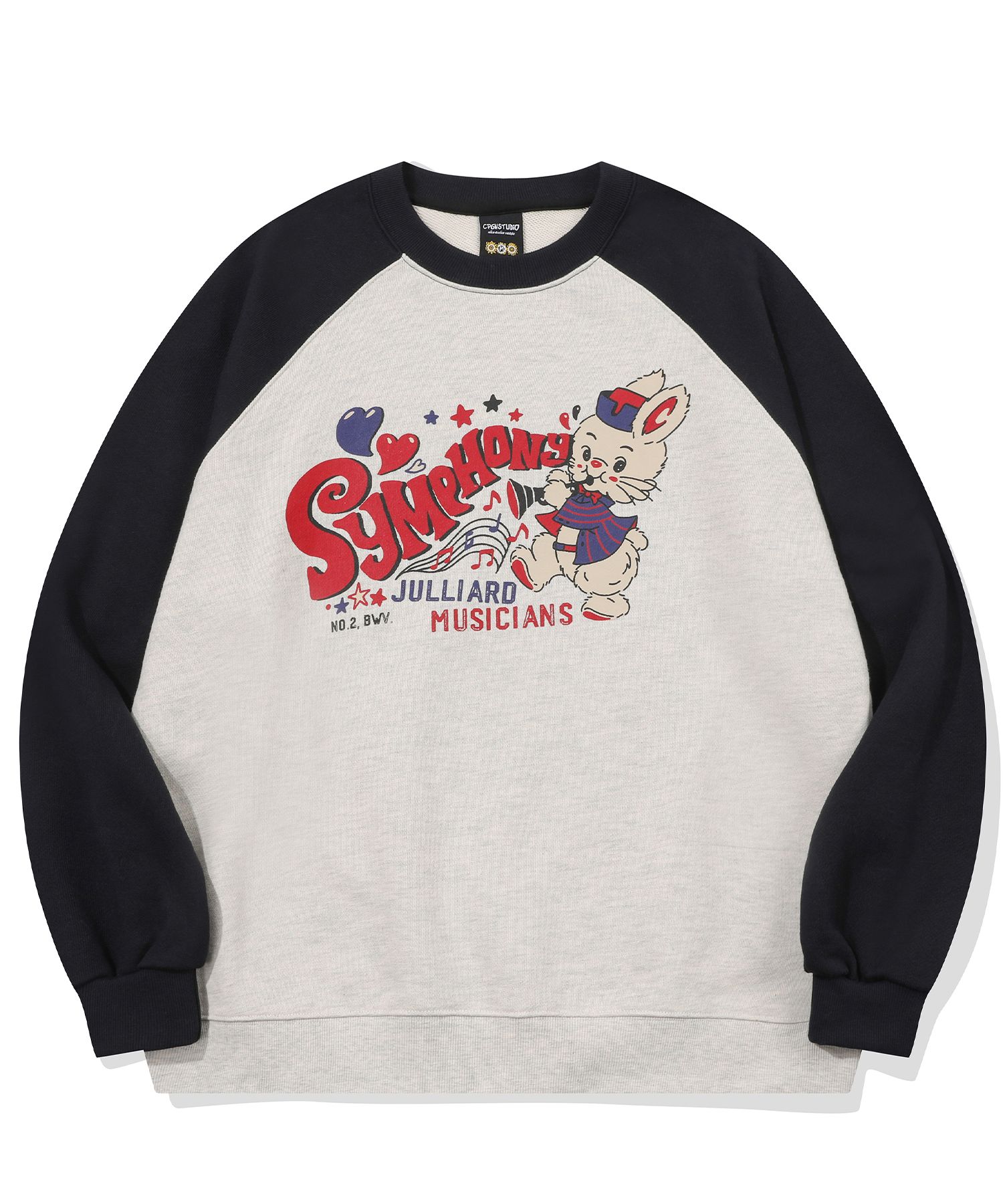 【CPGN STUDIO】24FW★ Symphony Raglan Sweatshirt MUSINSA | CPGN STUDIO Symphony Raglan Sweatshirt Navy