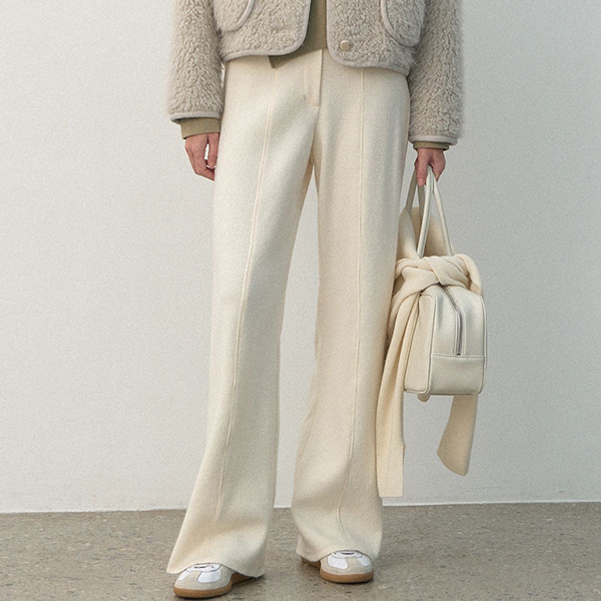 아틀리에 나인(ATELIER NAIN) CLOUD SOFT HAIRY PANTS(PT-5607)