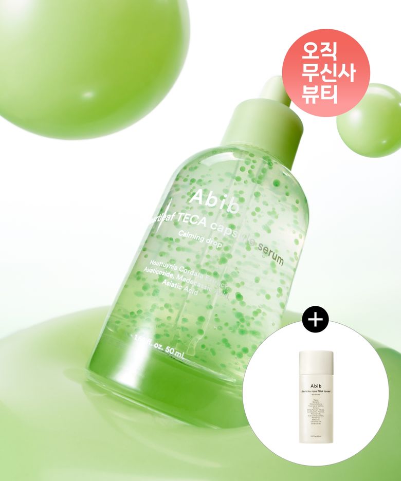 어성초 테카 캡슐 세럼 카밍 드롭 50ml + 부활초 파하 토너 스킨부스터 30ml