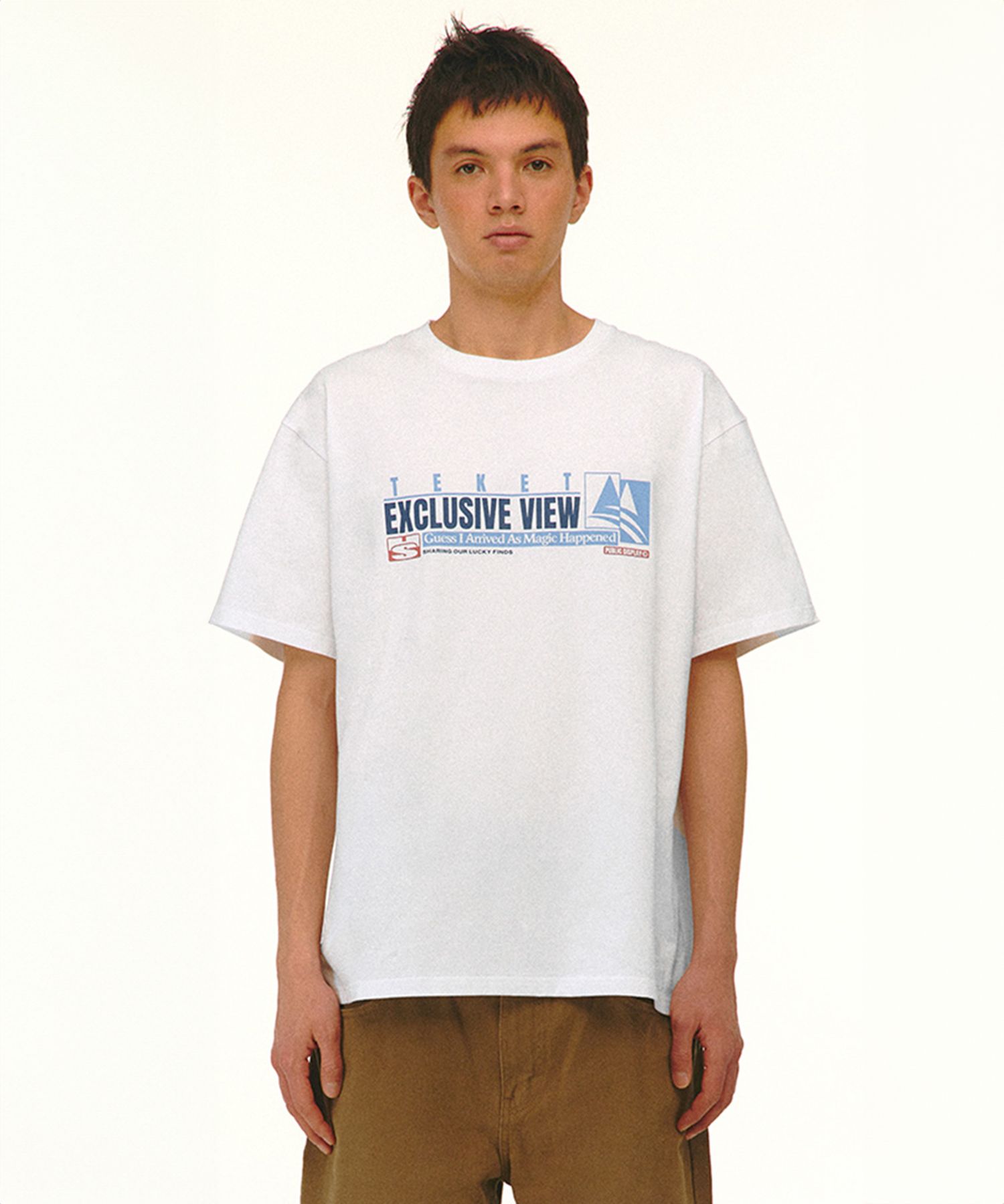 [teket] / ☆ 25SS View Tee / White 테켓(TEKET) View Tee White - 사이즈 & 후기 | 무신사