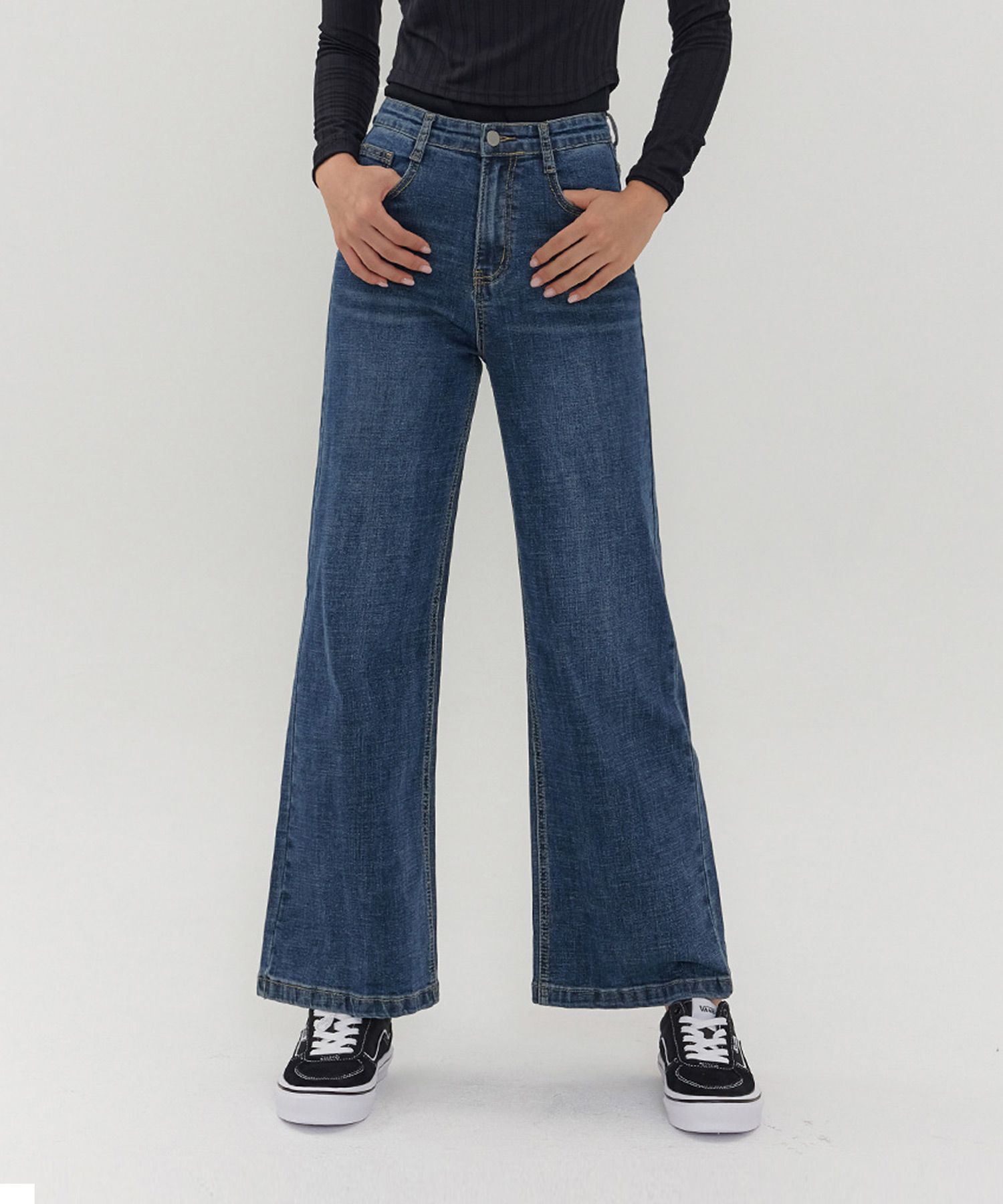 【YOURNUS】Mantra Volume Wide Denim Pants MUSINSA | Jinmania Broad Bootcut Fit Wide Waistband Denim
