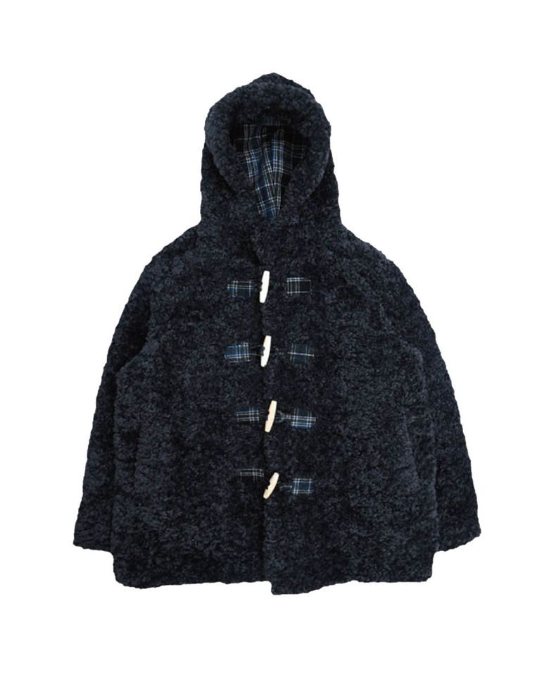 FUR JACKET (CHARCOAL)
