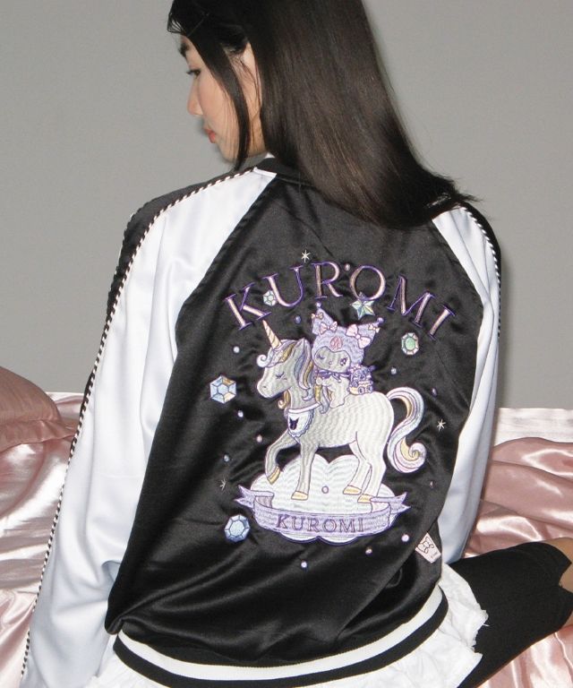 MUSINSA | RONRON KUROMI SUKAJAN JACKET BLACK