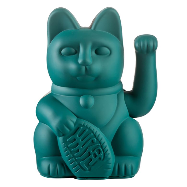 럭키캣 그린 15cm