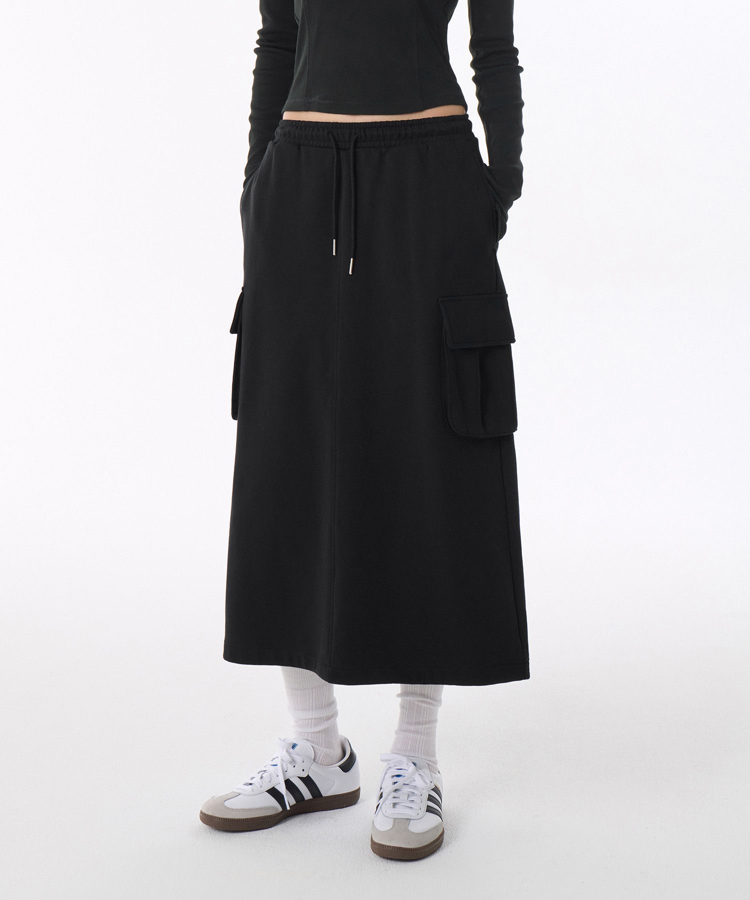 スカート musinsastandardwoman Women's Flats Terry Sweatshirt Cargo Lo MUSINSA | MUSINSA STANDARD WOMAN Women's Flat Terry Sweat