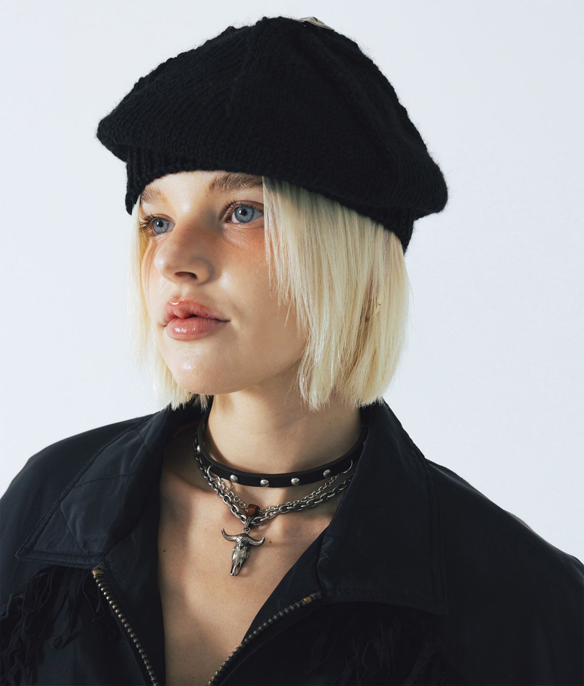 에씰미(ESEELMI) HANDMADE WOOL BERET