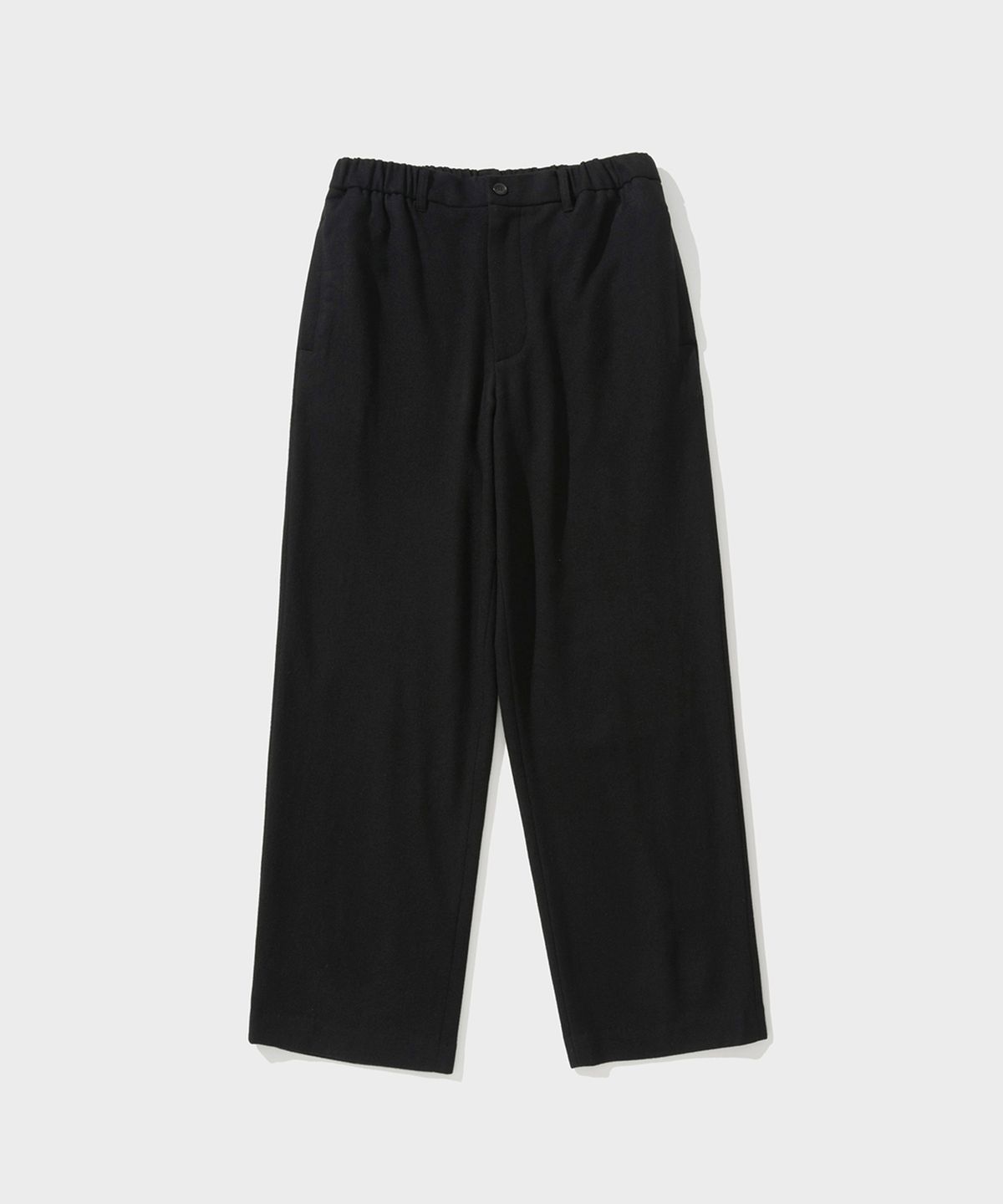 셔터(SHIRTER) WOOL BANDING PANTS (BLACK)