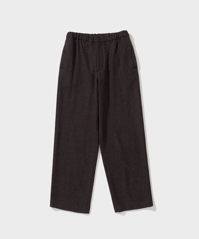 WOOL BANDING PANTS (PURPLE)