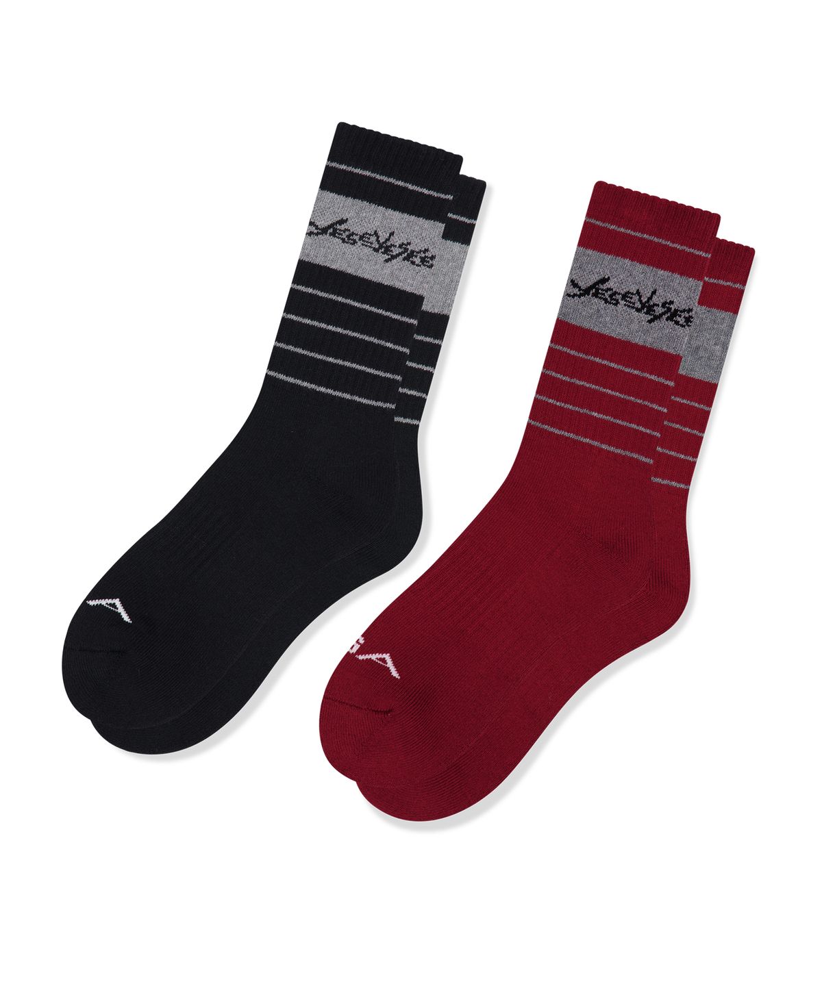 예스아이씨(YESEYESEE) Tenga x Y.E.S Stripe Socks (2pack) Multi