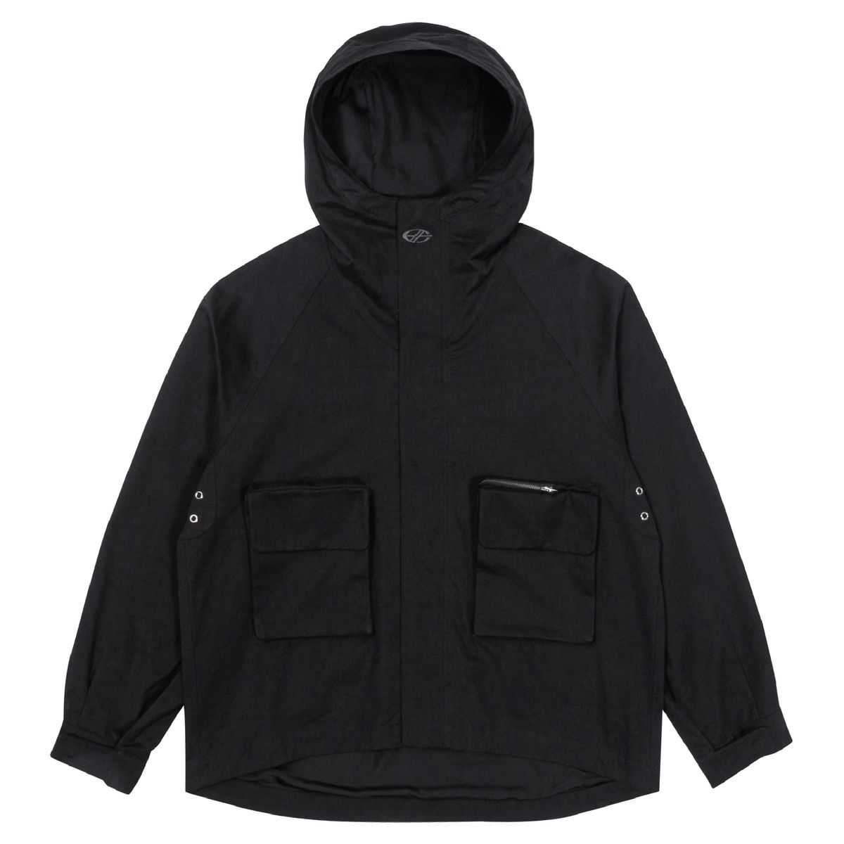 현피트(HYUNFIT) STITCH HOODED JACKET-[BLACK]