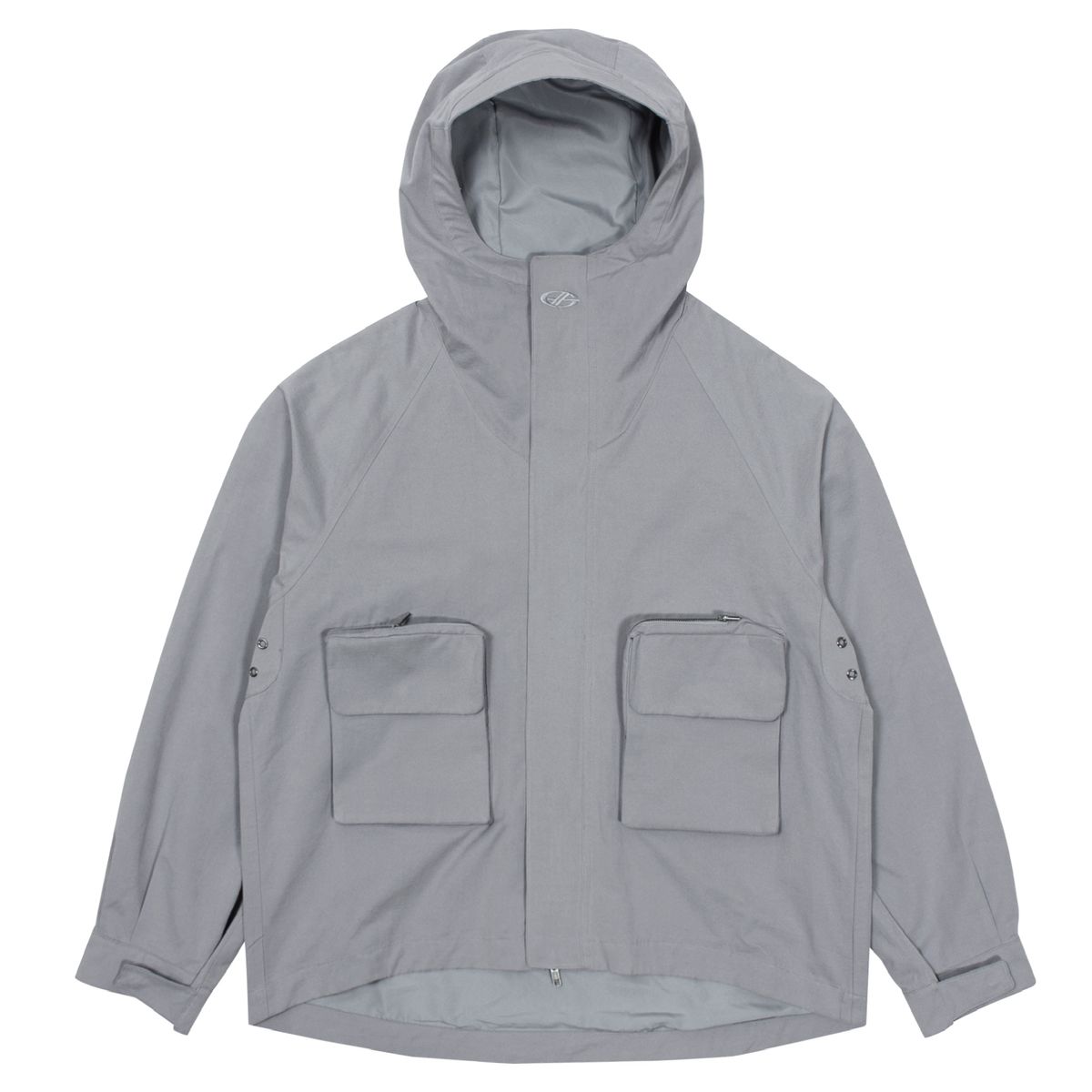 현피트(HYUNFIT) STITCH HOODED JACKET-[GRAY]