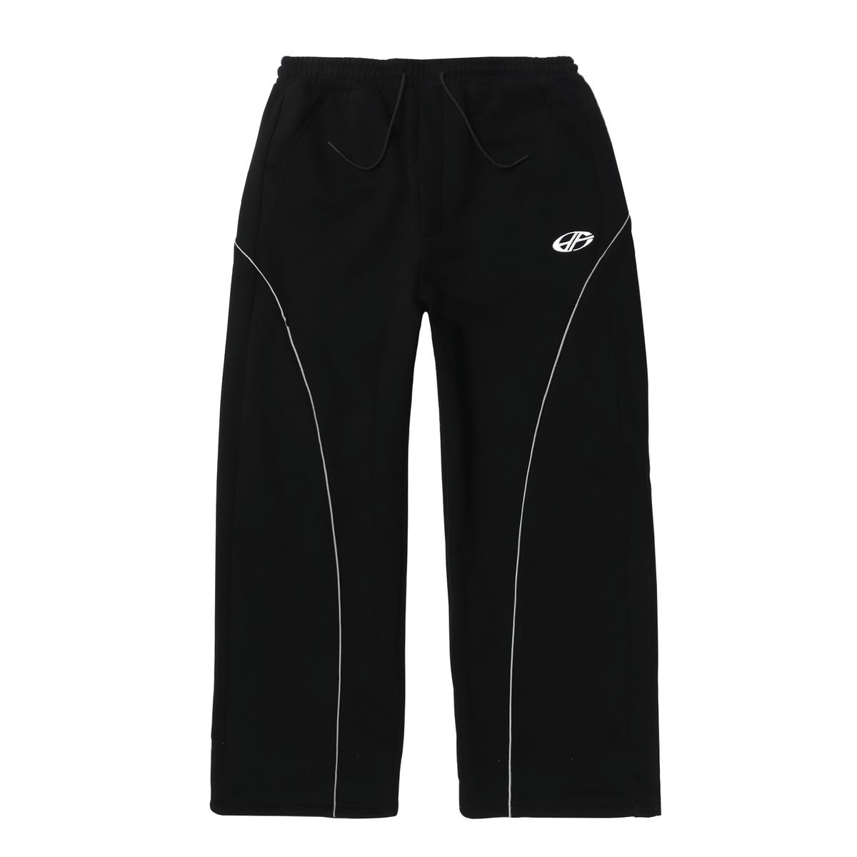 현피트(HYUNFIT) REFLECTION TRACK PANTS-[BLACK]