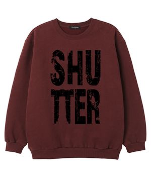 RUSTY LOGO 맨투맨 (SLS028) 버건디