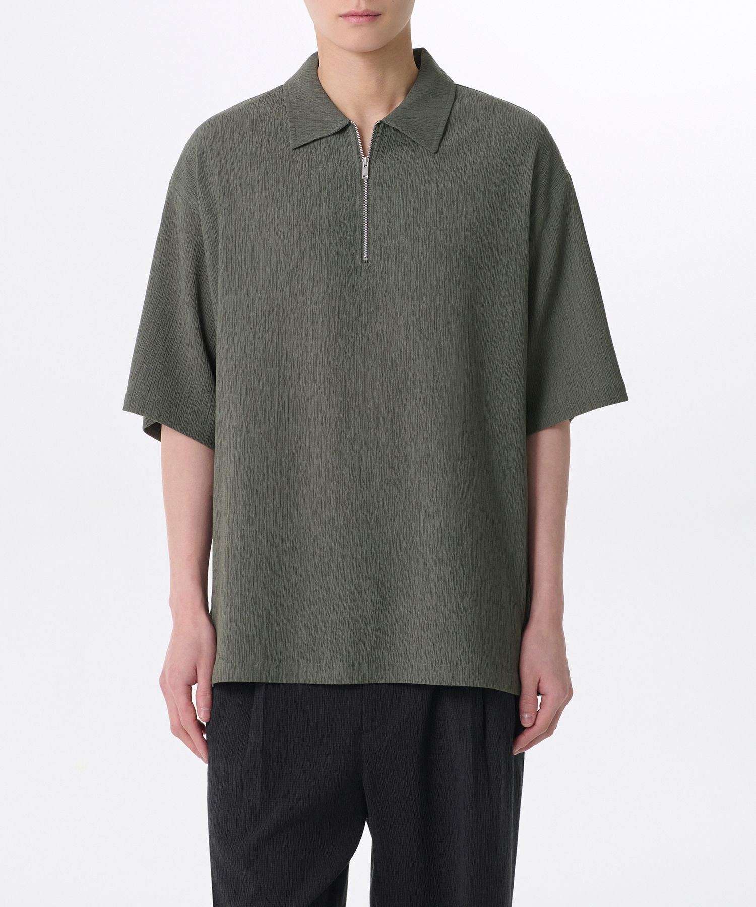 half zip up | No.1 K-fashion Store MUSINSA