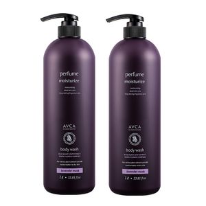 퍼퓸 대용량 바디워시 라벤더머스크 1000ml 2개
