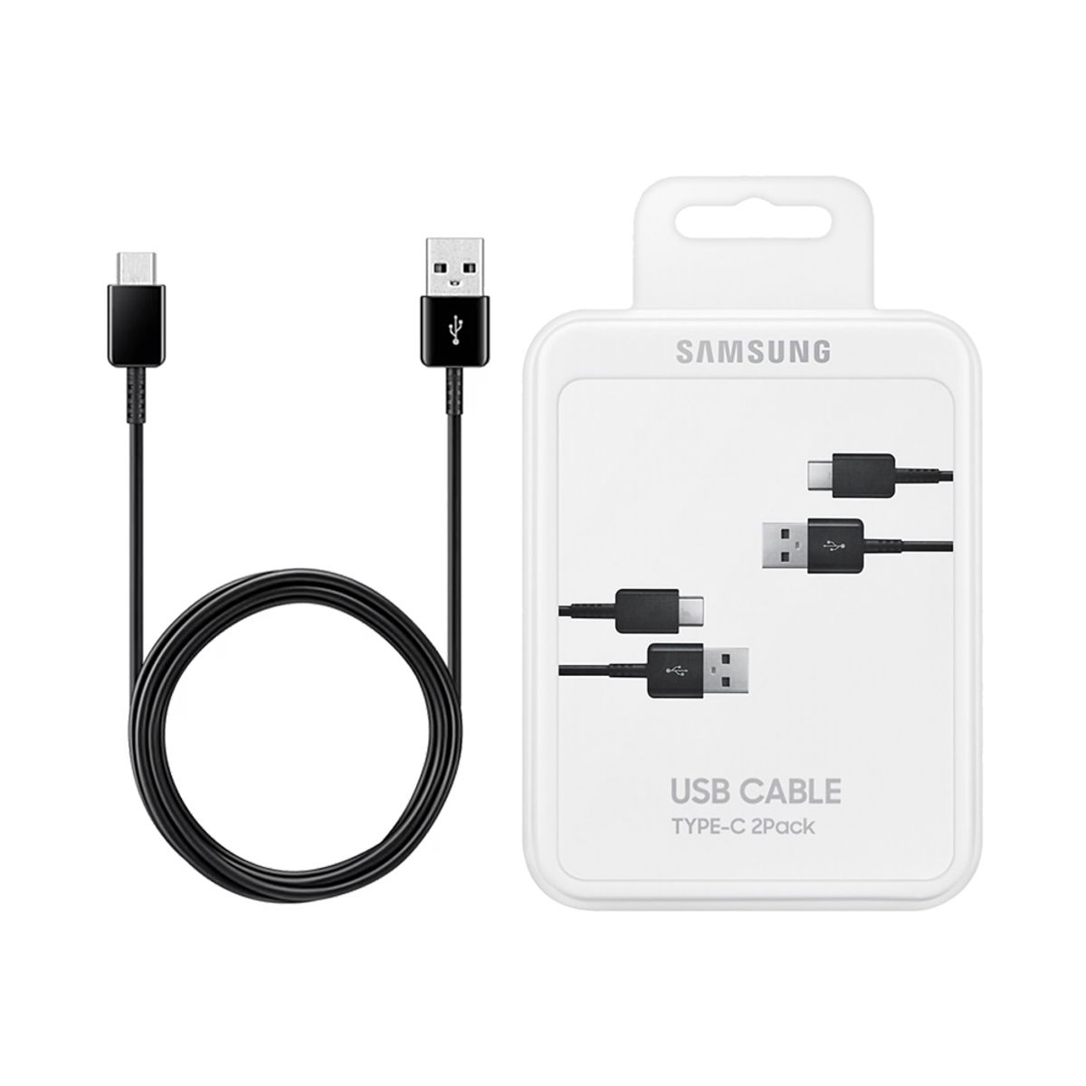 삼성전자(SAMSUNG ELECTRONICS) USB A to C 케이블 (2EA)