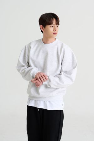 베이직 이중지 맨투맨_6color