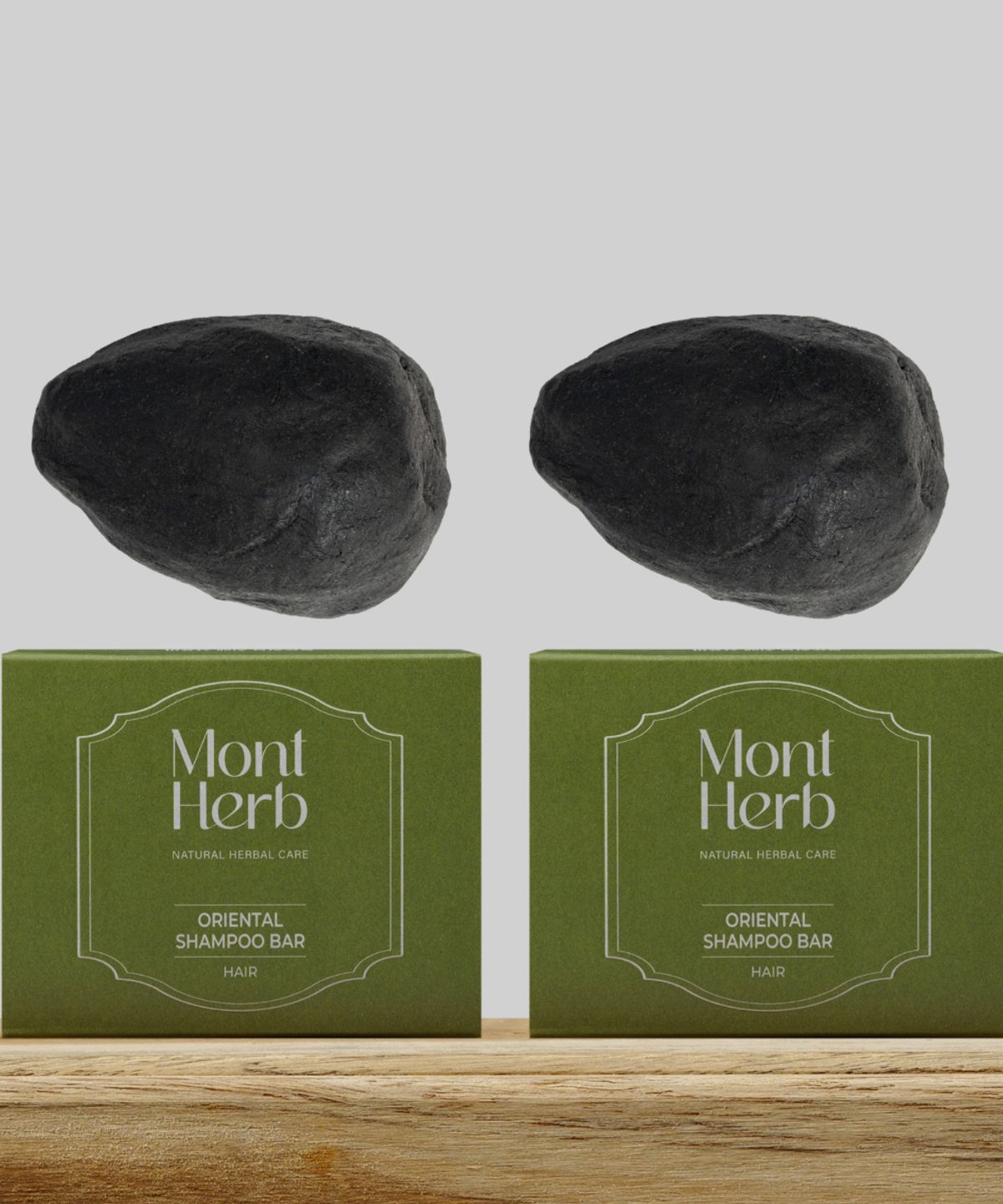 몽뜨허브(MONTHERB) 진액샴푸바 기획세트(145g+145g+30g)